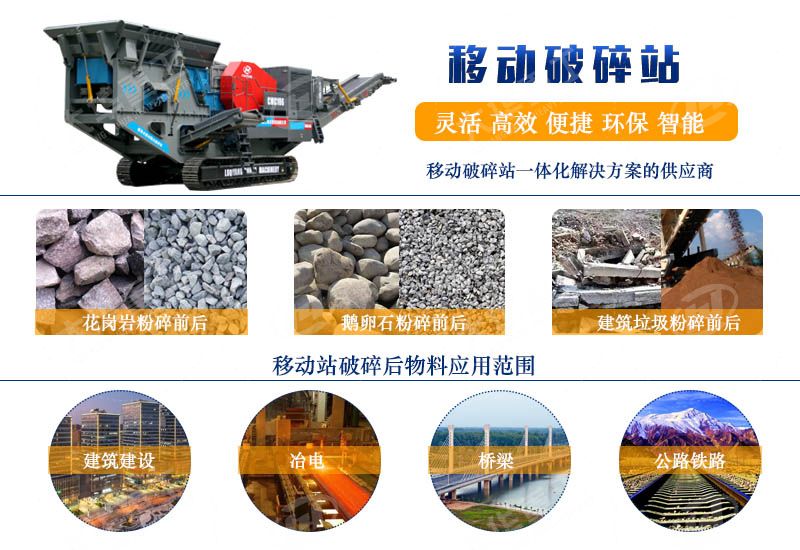 移動破碎機應用范圍